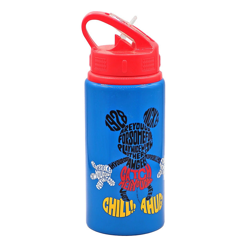 Botella De Agua 500 Ml Para Niños Con Aza