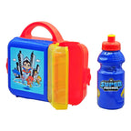 Lonchera Infantil De Plástico Con Botella Diseños Varios
