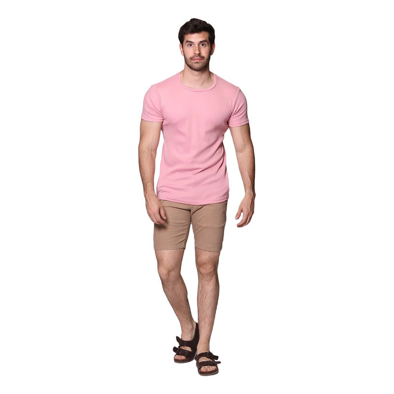Playera Canale De Hombre Mod.a31101 Marca Bobois®