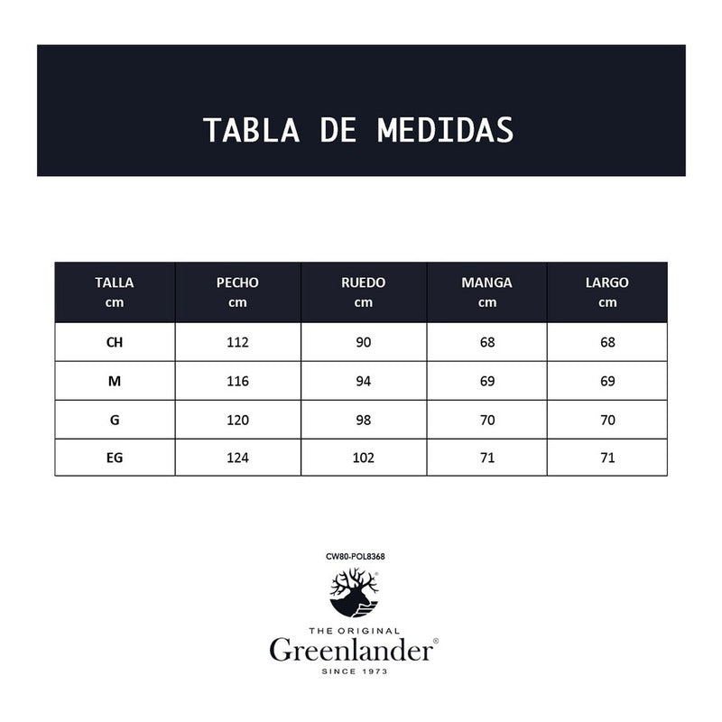 Chamarra Rompevientos Con Malla Interna Marca Greenlander®