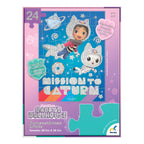 Gabbys Dollhouse Rompecabezas Glitter 24pz 28x38cm Novelty