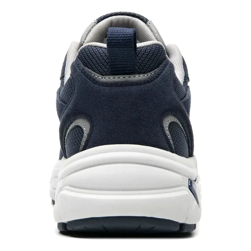 Tenis Retro Para Hombre Con Gel Anti Shock M.424101 Flexi® Azul Marino 27 Mx