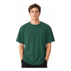 Playera Casual Holgada Para Hombre Tish-le2519 Roosevelt® Verde Oscuro California Eg Lisa
