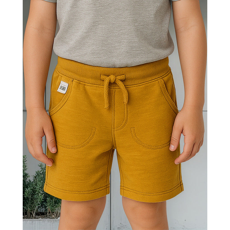Short Bermuda Para Niño Mod.215-6010al Marca Losan®