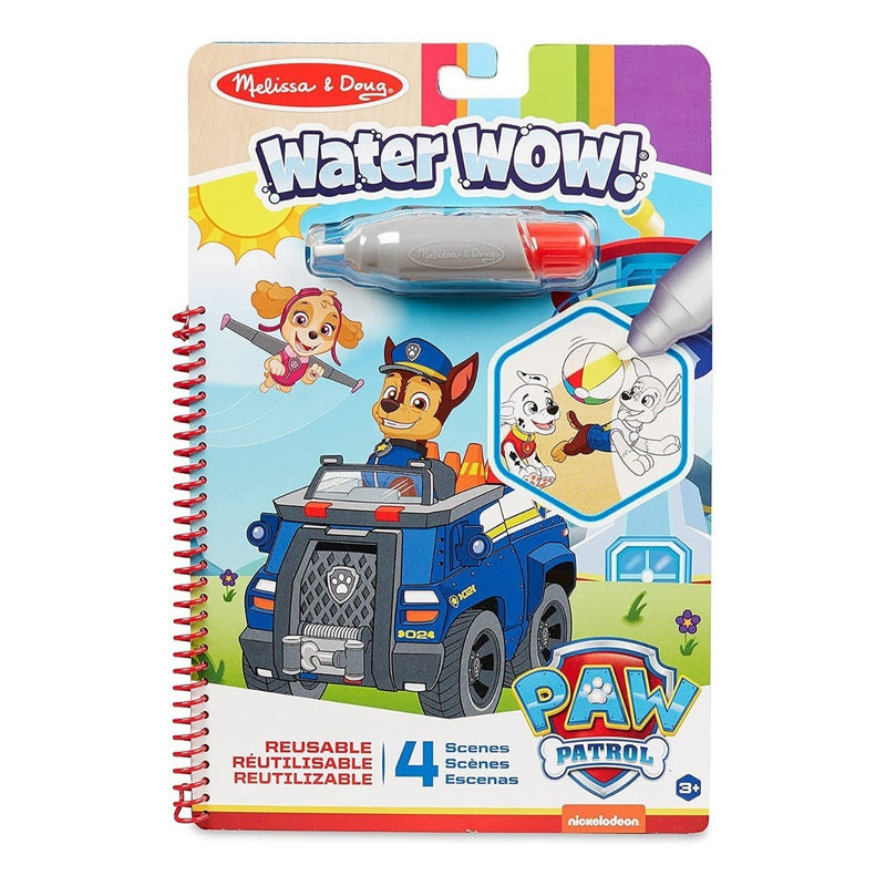 Pinta Con Agua Paw Patrol Water Wow Marca Melissa And Doug®