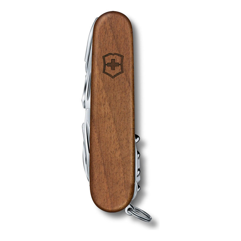 Navaja De Bolsillo 1.6791.63 Swiss Champ Wood Victorinox® Marrón