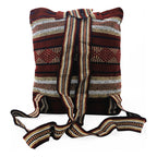 Mochila Artesanal Tejida Tipo Morral Con Bolsillo Frontal 10kg