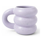 Taza Tarro De Porcelana En Forma De Donas 450ml Top Choice® Lila Donas