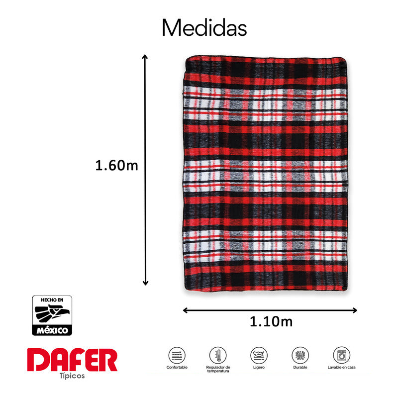Frazada Artesanal Decorativa Mexicana Multiusos 160x110cm