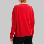 Suéter Holgado Para Mujer 24swjf09/ 3036 Marca Desigual® Rojo Lisa Xxl