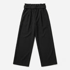 Pantalon Con Cinturon Para Mujer Mod. Kf099 Marca Julys® Negro Lisa G