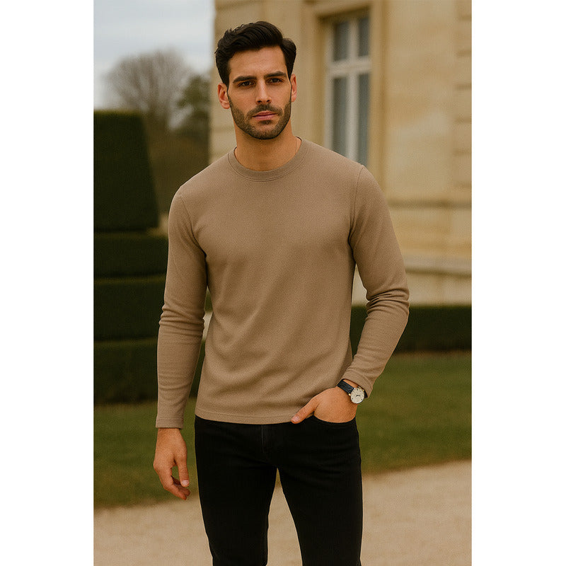 Playera Casual De Caballero Mod. A55311 Marca Bobois®