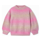 Suéter Tejido Para Niña Mod.4360 Marca Mayoral® Rosa Líneas 6