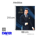 Cobertor Serenity Matrimonial Diseños Artistas Providencia® Luis Miguel 900 G Multicolor