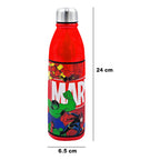 Botella Ligera Para Agua De Aluminio Practica 600ml
