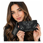 Cartera Con Tarjetero Para Mujer 25wayp46/2000 Desigual® Negro Floreado