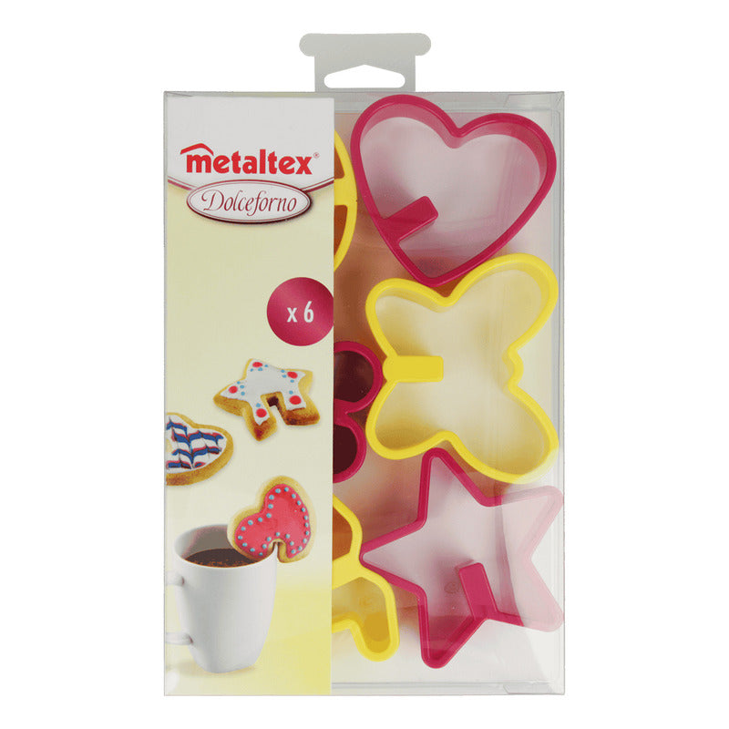Cortadores De Galletas Para Taza 6pz Mod.259124 Metaltex® Multicolor