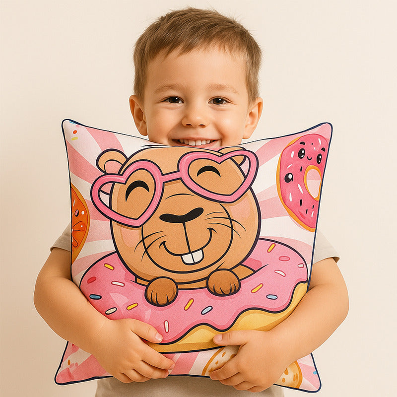 Cojín Reversible Infantil 45x45 Ultra Suave Providencia®