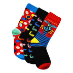Calcetines Figuras 3pz Unisex/unitalla Marca Lob®