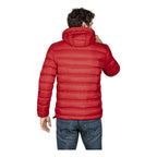 Chamarra De Pluma Acolchada Mod. Cw83-pol8759 Greenlander® Rojo G Capitonado