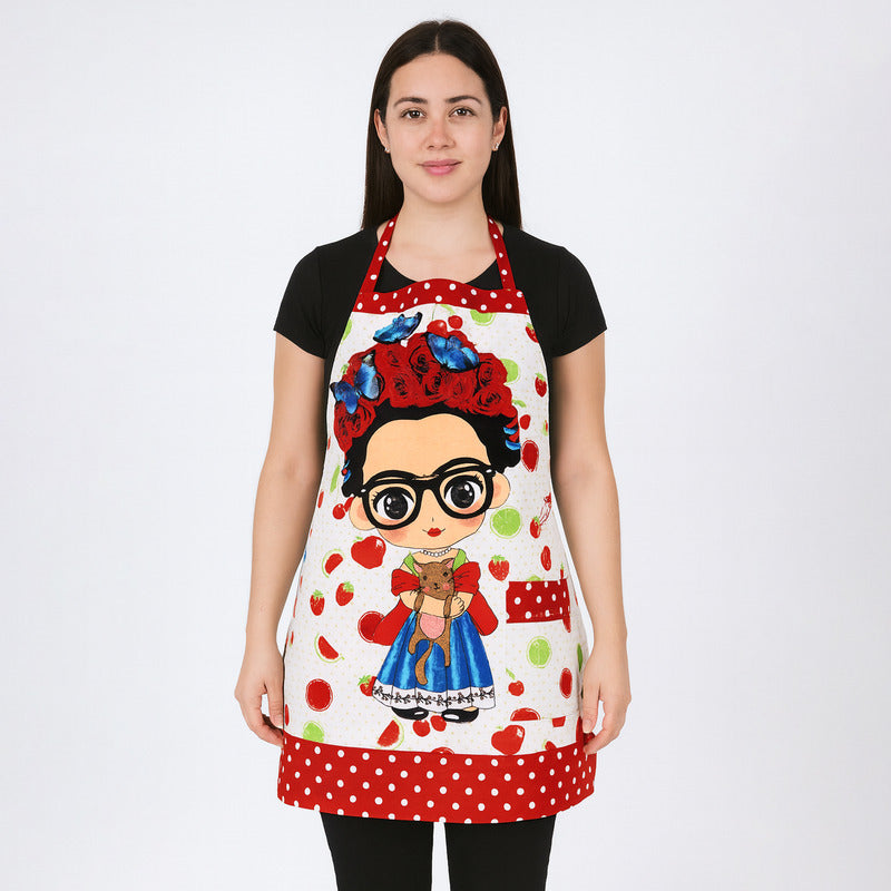 Mandil Delantal Ajustable Multiusos Repelente 93x58cm