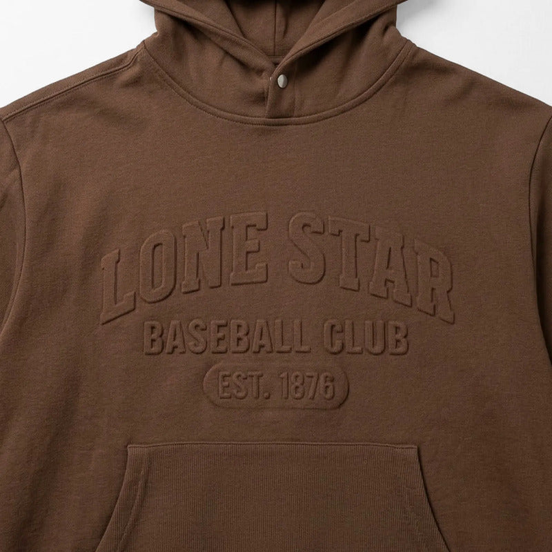 Sudadera Casual Para Hombre Mod. Cosv0316 Marca Lob® G Marrón Lisa