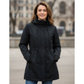 Chamarra Rompevientos Para Mujer Dw86-ny8595l Greenlander® Negro 2x Lisa