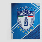 Cobertor Edredón De Borrega Matrimonial Providencia® Futbol Pachuca 1 Kg Multicolor
