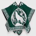 Jorongo Gaban Artesanal Mexicano Colores Lobo Verde Oscuro Lobo Xg