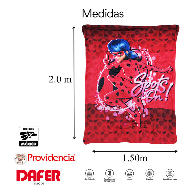 Cobertor Borrega Individual 1.50m X 2.00m Marca Providencia®