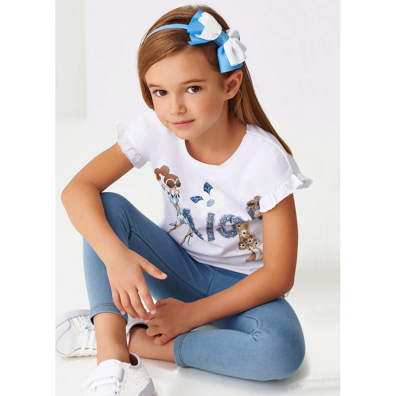 Conjunto Para Niña 2pz Mod.3782 Marca Mayoral® Multicolor 2