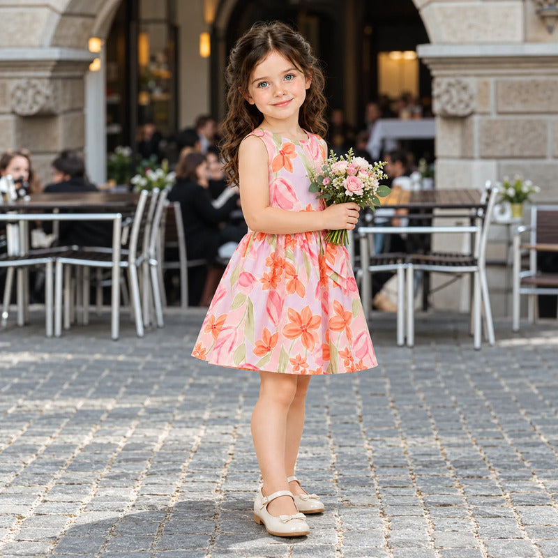 Vestido De Ceremonia Para Niña Mod.3913 Marca Mayoral® Blossom Floreado 2 Años