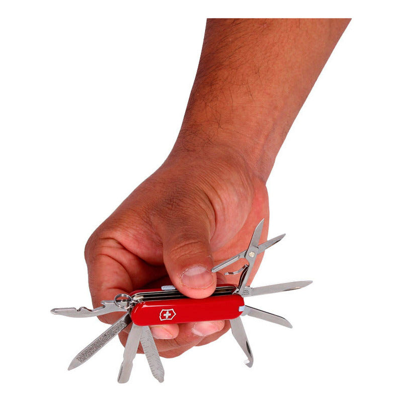 Navaja De Bolsillo Pequeña Minichamp 0.6385 Victorinox® Rojo