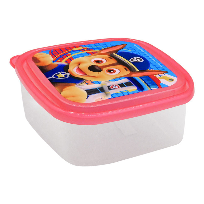 Recipiente Infantil Escolar Para Comida Diseños Varios