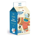 Libro + Rompecabezas Infantil 50pz Piloto Zanahorias