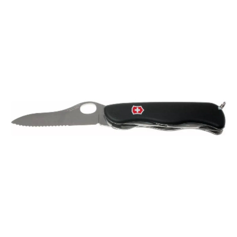 Navaja Multiuso Victorinox 0.8463.mw3 Color Negro Con 12 Herramientas