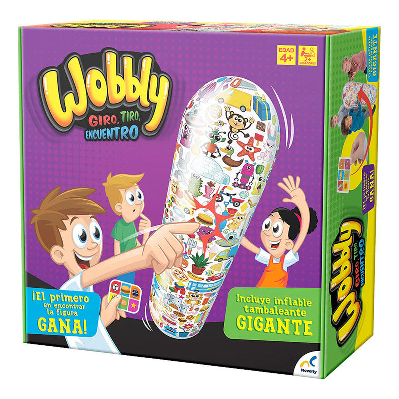 Juego De Mesa Wobbly Mod. Jca-4281 Marca Novelty®