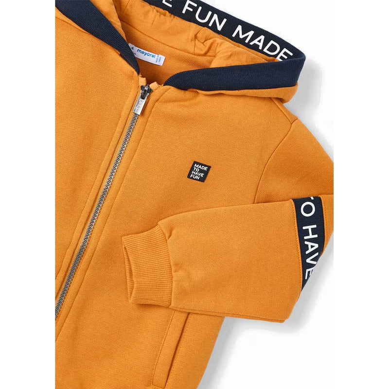 Sudadera Para Niño Mod. 4473 Marca Mayoral® 2 Naranja