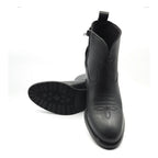 Botín Tacón 5cm Para Dama Mod. L1126163 Marca Levís® Negro Liso 24 Mx