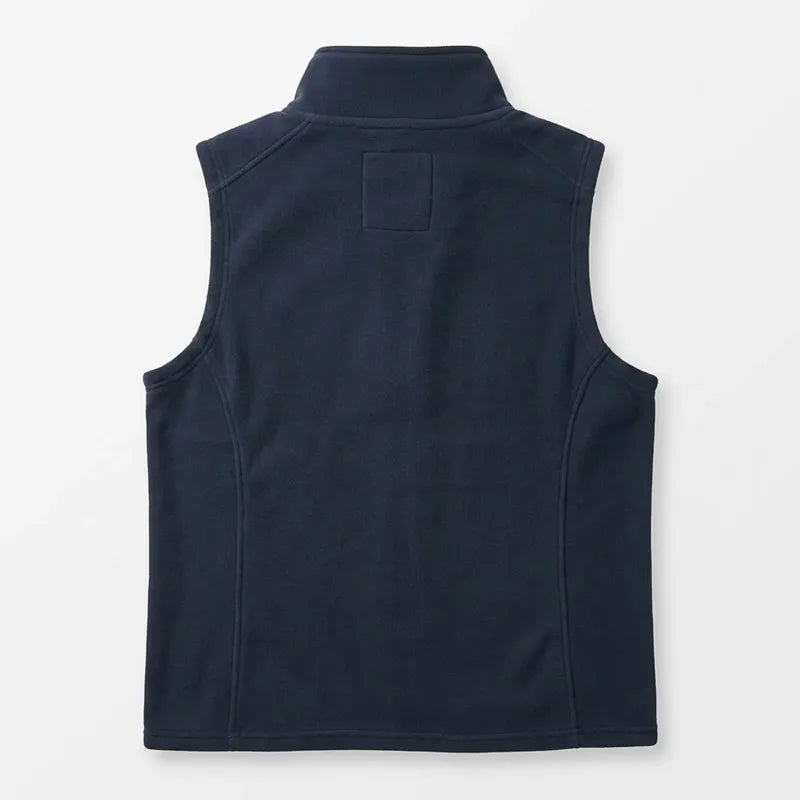 Chaleco Fleece Para Mujer Mod. Dw89-vfce8324 Greenlander® Navy Lisa Eg
