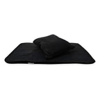 Frazada De Viaje Artesanal Con Almohada Set De Descanso