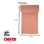 Rollo De Tela Domino 50% Algodón 30mx1.5m Marca Dafer®