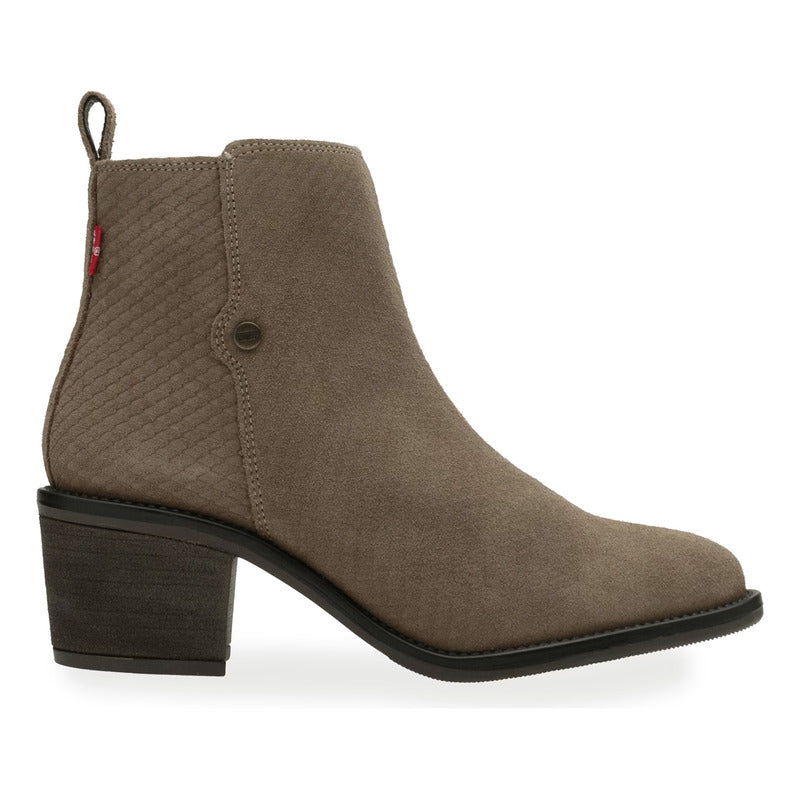 Bota Casual De Piel Para Mujer Mod. L1225201 Marca Levi's®