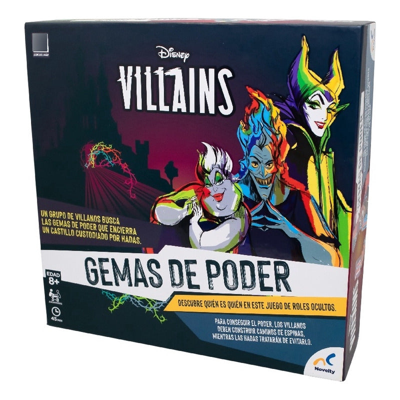 Disney Villans Juego De Mesa Gemas De Poder Novelty