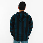 Suéter Poncho Canguro Artesanal Hoodie Acrilico Colores