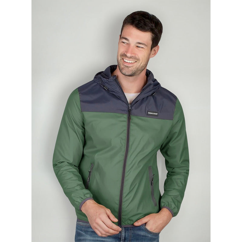 Chamarra Rompevientos Empacable Cw80 Marca Greenlander®