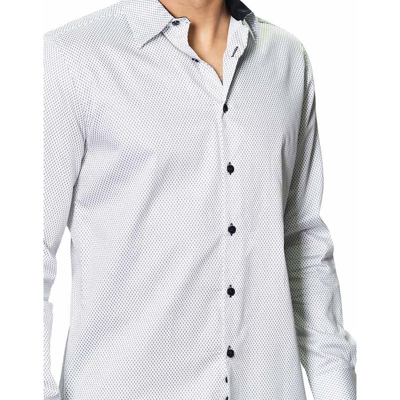 Camisa De Hombre Slim Fit Mod. B45311 Marca Bobois®
