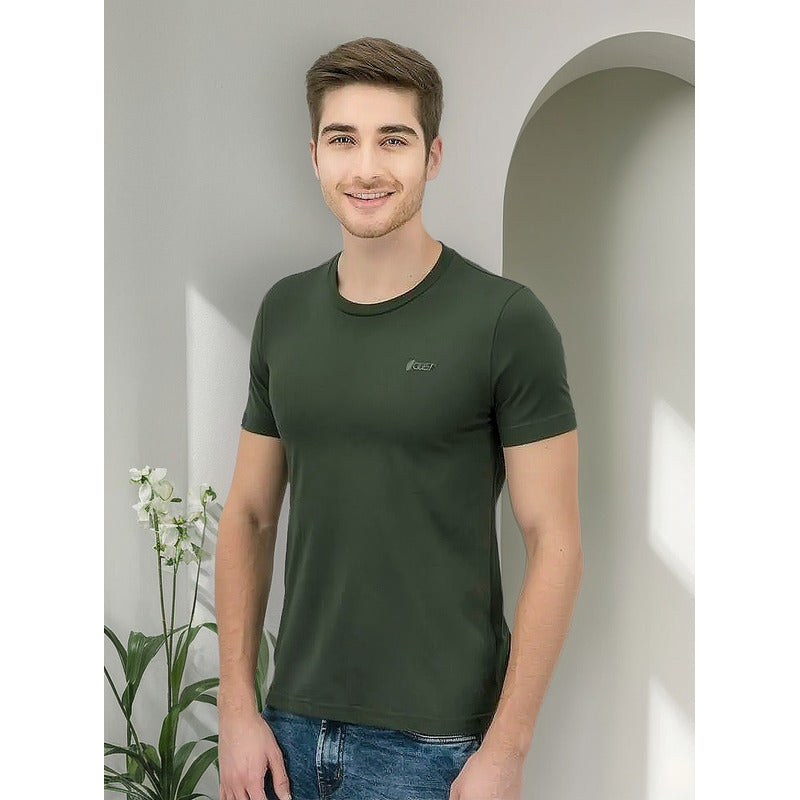 Playera Cuello Redondo Marca Oggi® Mod.xplbasic
