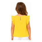Blusa Ligera Casual De Niña Mod.3014 Marca Mayoral® Amarillo Lisa 3 Años