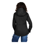 Chamarra + Sudadera Para Dama Mod. Dw89-pol8159 Greenlander® Negro/lila Eg Liso